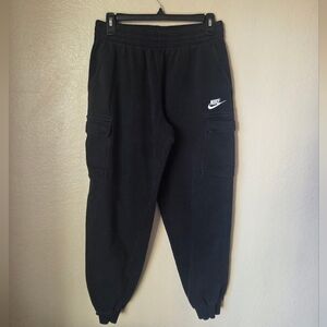 Nike Boys Cargo Sweatpants Size XL Black